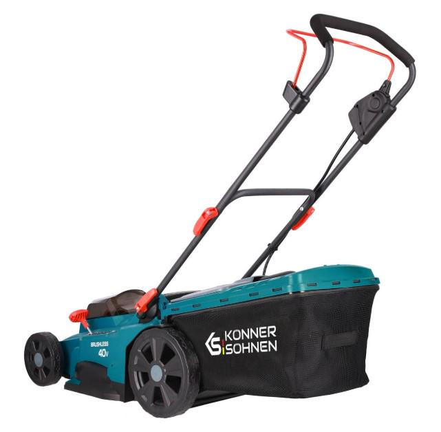 Газонокосарка акумуляторна Konner&Sohnen KS 43LM-40V без акумулятора та зарядного пристрою (63178) - фото 13 Газонокосарка акумуляторна Konner&Sohnen KS 43LM-40V без акумулятора та зарядного пристрою (63178) - фото 13
