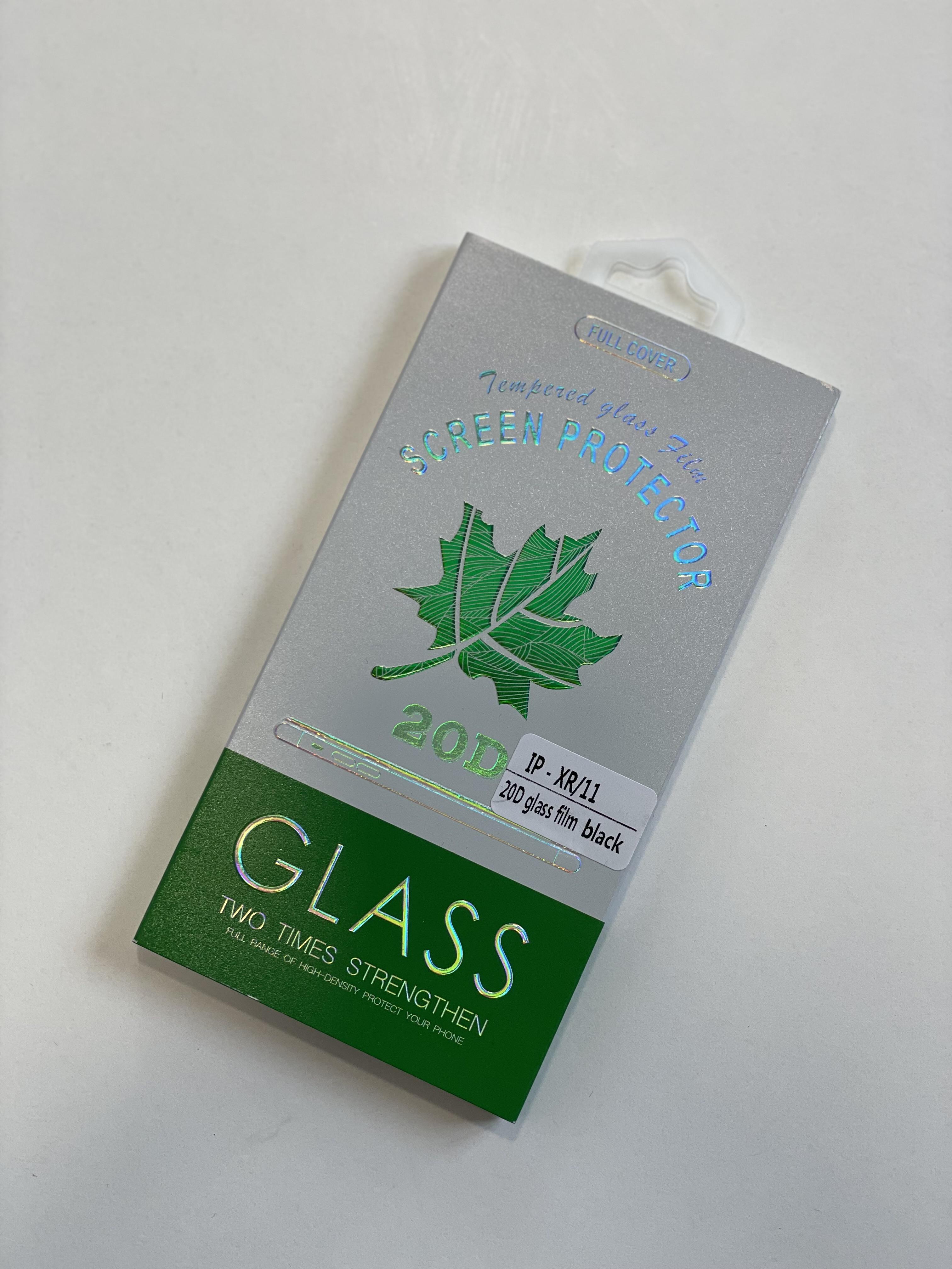 Защитное стекло на экран  20D Full Cover  для iPhone Xr/11 (10071)