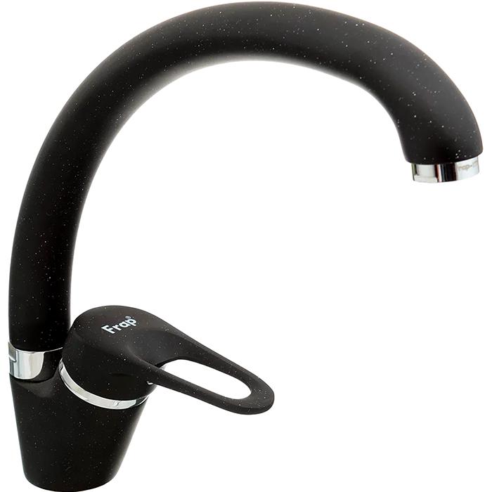 Смеситель для кухни Frap F4113-7 1033897 однорычажный Черный (102286) Смеситель для кухни Frap F4113-7 1033897 однорычажный Черный (102286)