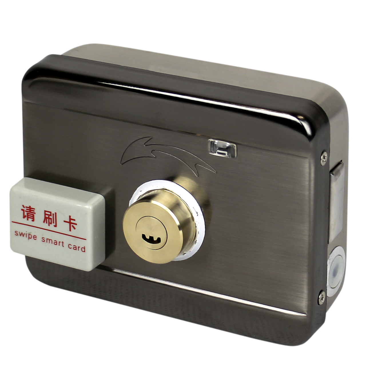 Замок электроригельный GreenVision GV-02 LEMR-K со встроенным контроллером доступа (2352549421)