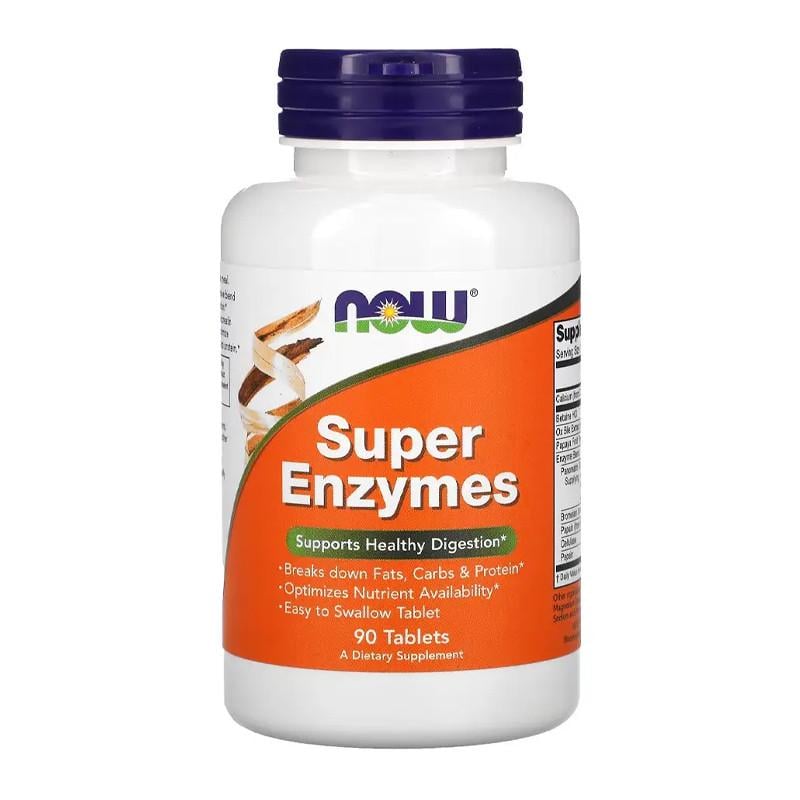 Энзимы NOW Super Enzymes 90 капс. (06475-01)