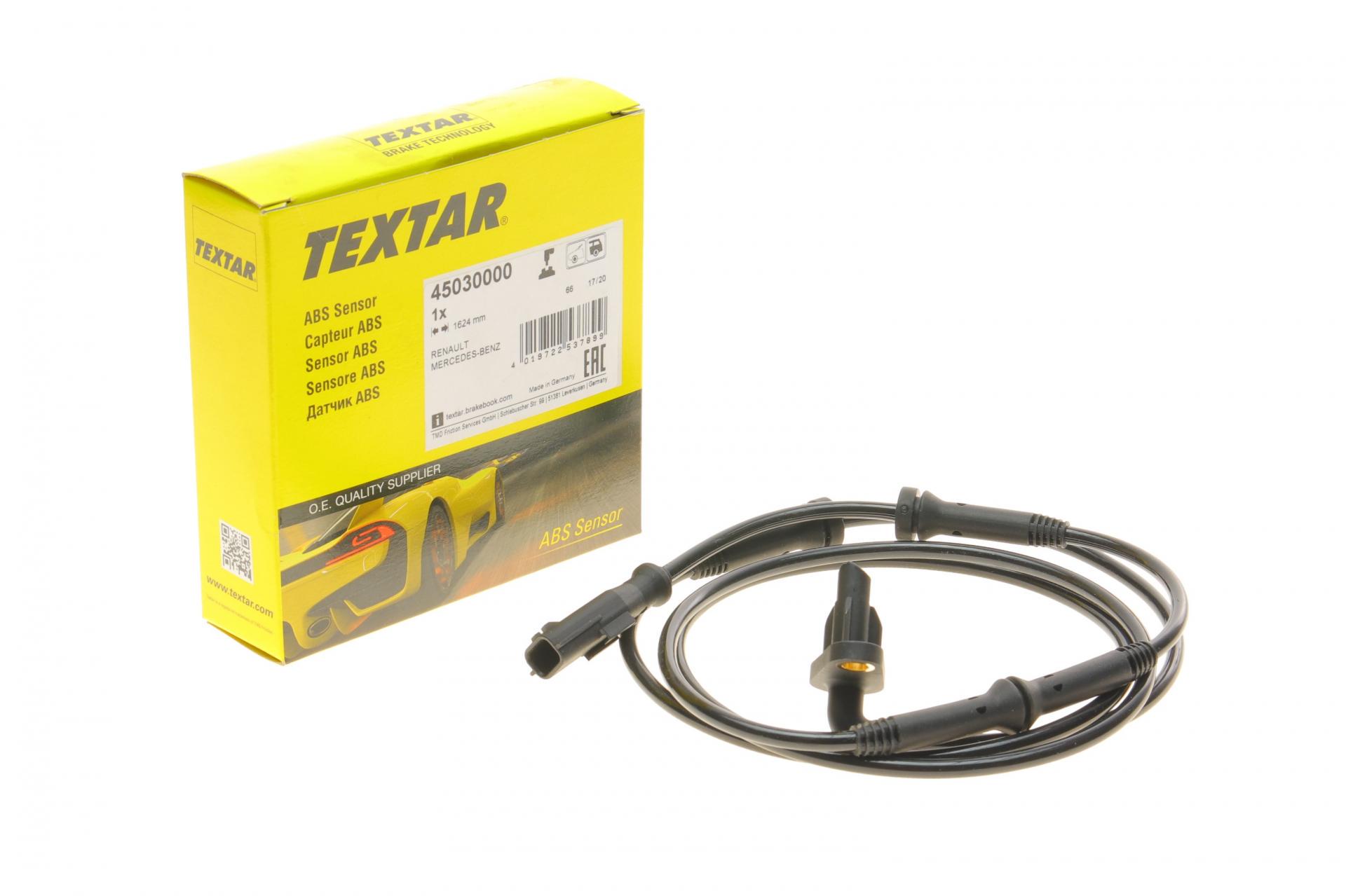 Датчик ABS задній R Renault Kangoo 08-L 1624 мм (45030000) Датчик ABS задній R Renault Kangoo 08-L 1624 мм (45030000)