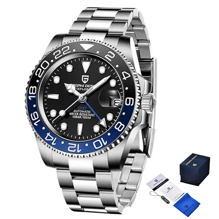 Наручные часы Pagani Design PD-1662 Silver-Blue-Black (1882)