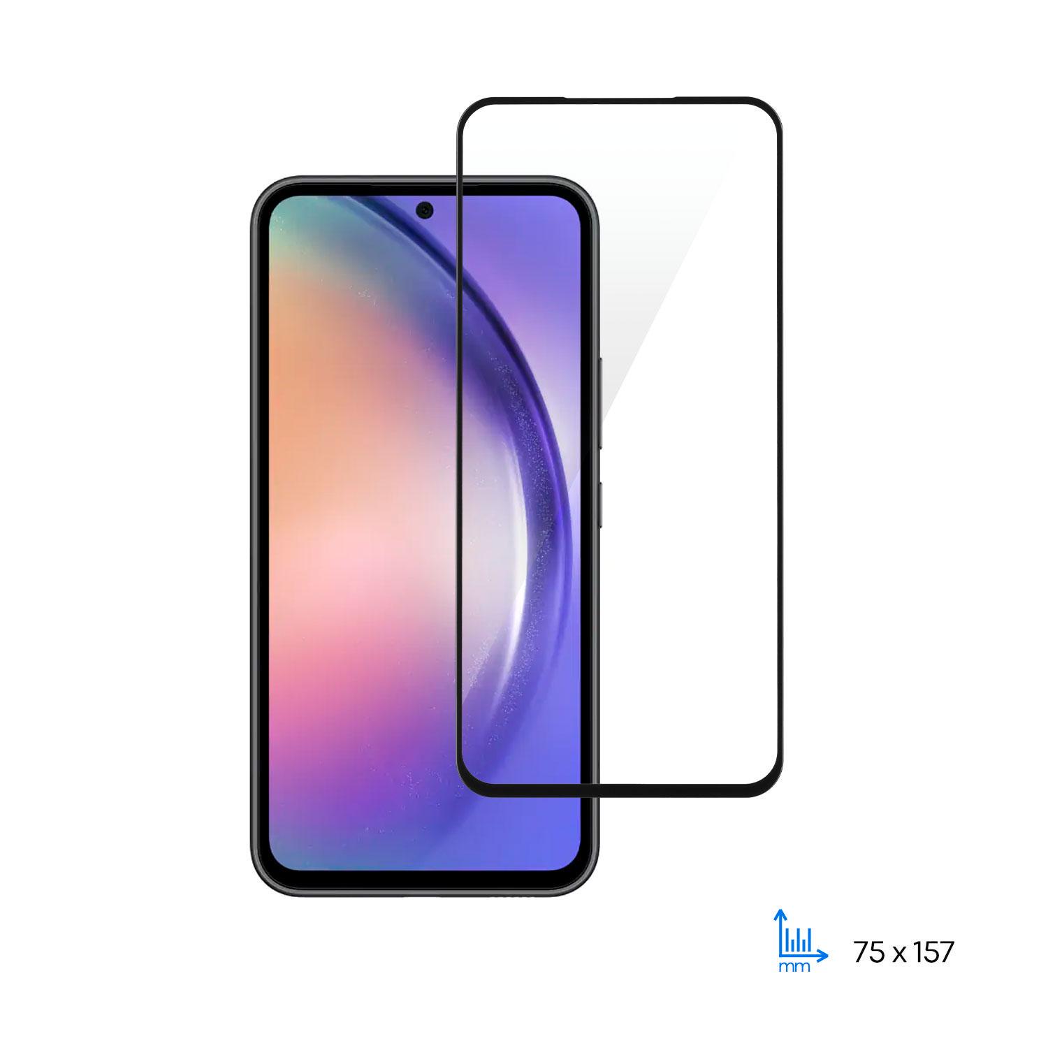 Захисне скло 2E для Samsung Galaxy A54 5G(A546E), 2.5D FCFG, (1 Pack), black border (ERC-2E-G-A54-SMFCFG-BB)