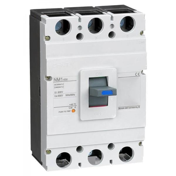 Автоматичний вимикач CHINT NM1-630H 3Р 630А 50кА (126734)