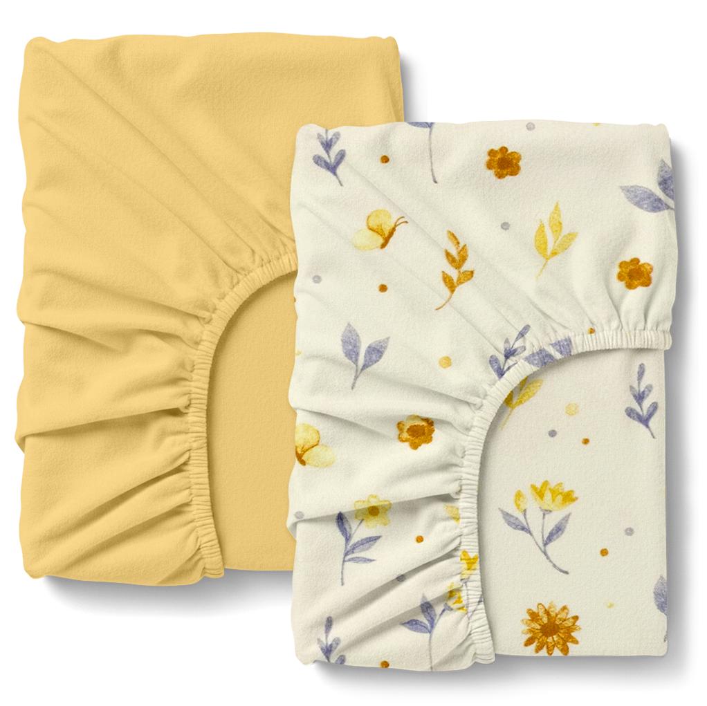 Простынь на резинке Cosas SUNNY MEADOW фланель 160х200х20 см 2 шт. (4822052487921)