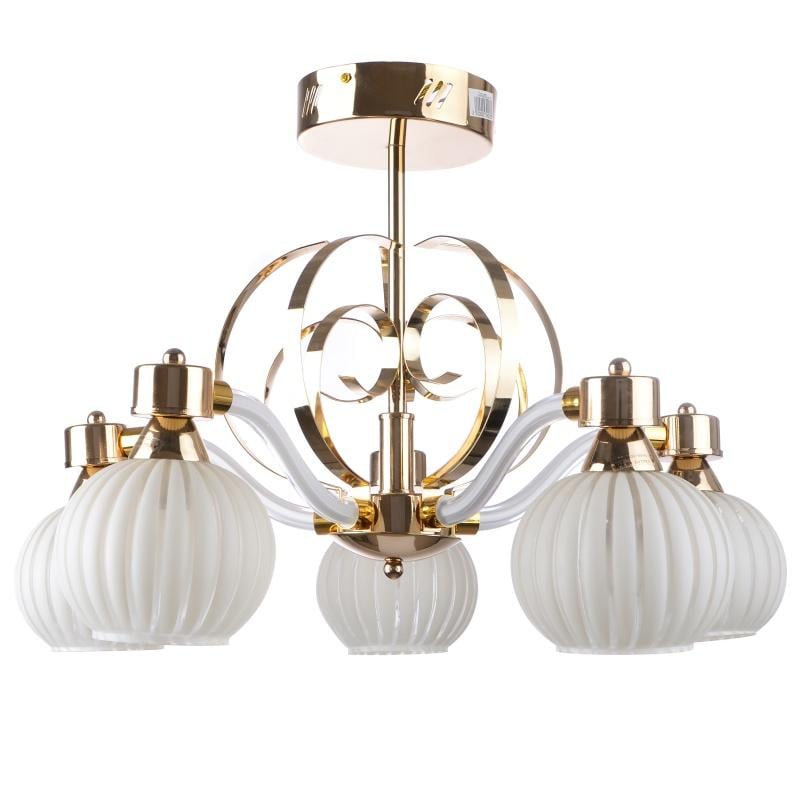 Люстра потолочная классическая Brille LK-513S/5 E14/LED с подсветкой