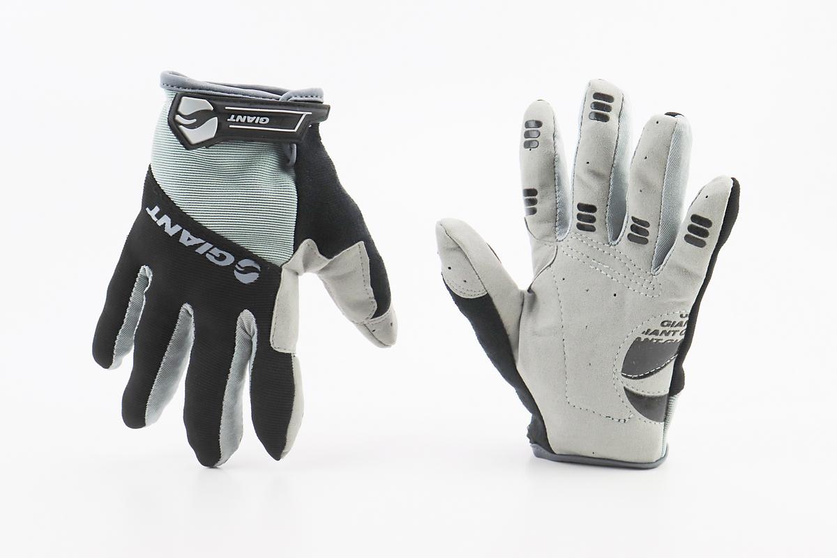 Рукавички з м'якими вставками під долоню M Чорно-сірий