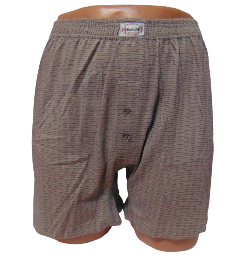 Труси чоловічі Doremi бавовняні 4XL Сірий (312-52-7)