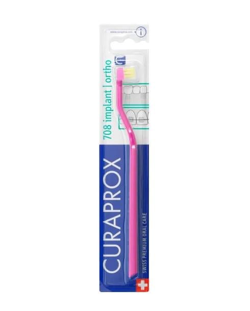 Зубная щетка монопучковая CURAPROX CS 708 Ortho Implant (31308662) Зубная щетка монопучковая CURAPROX CS 708 Ortho Implant (31308662)