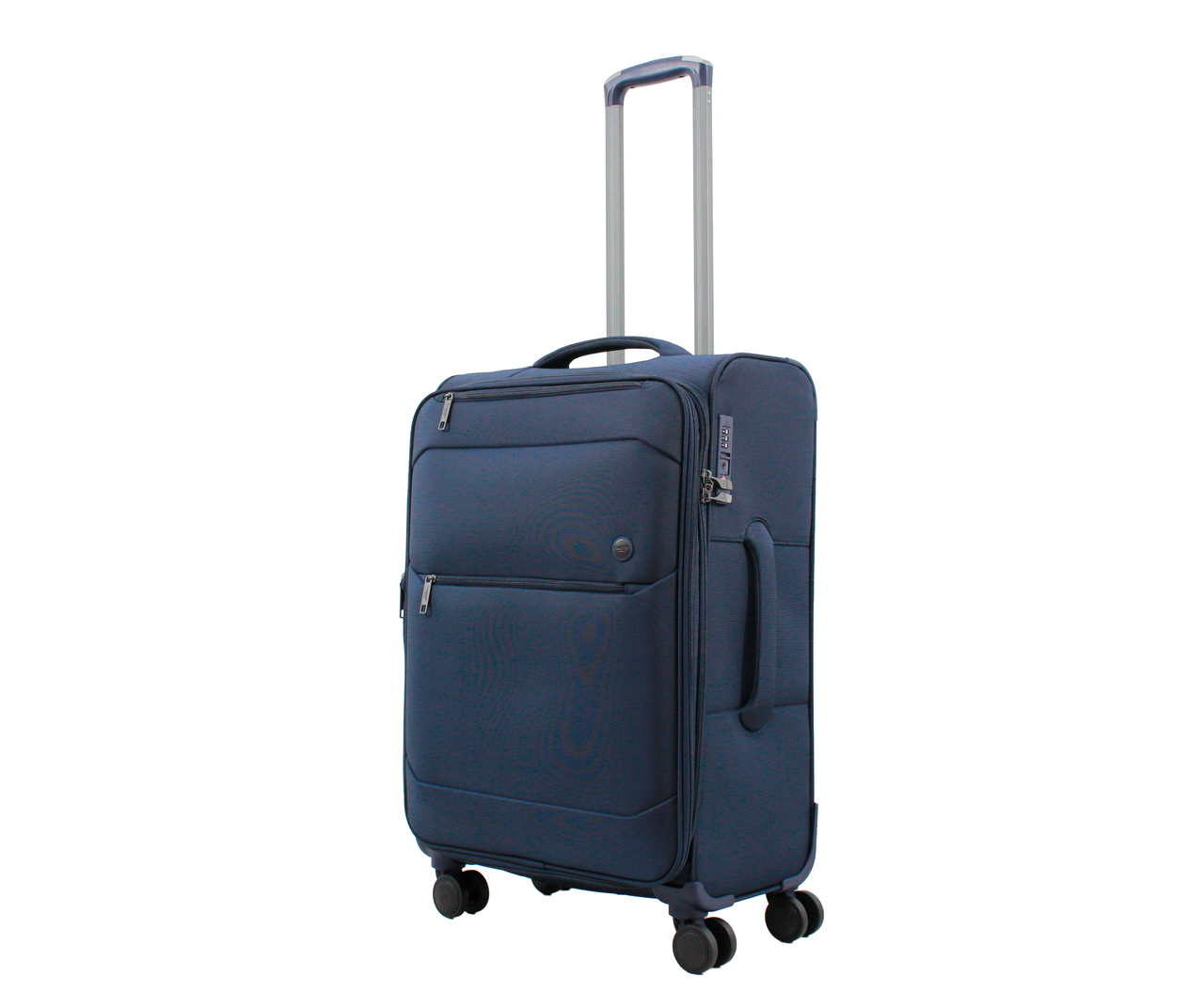 Чемодан средний AIRTEX ткань M 68х43х27 + 5 см 68 л 3,3 кг Синий (839)