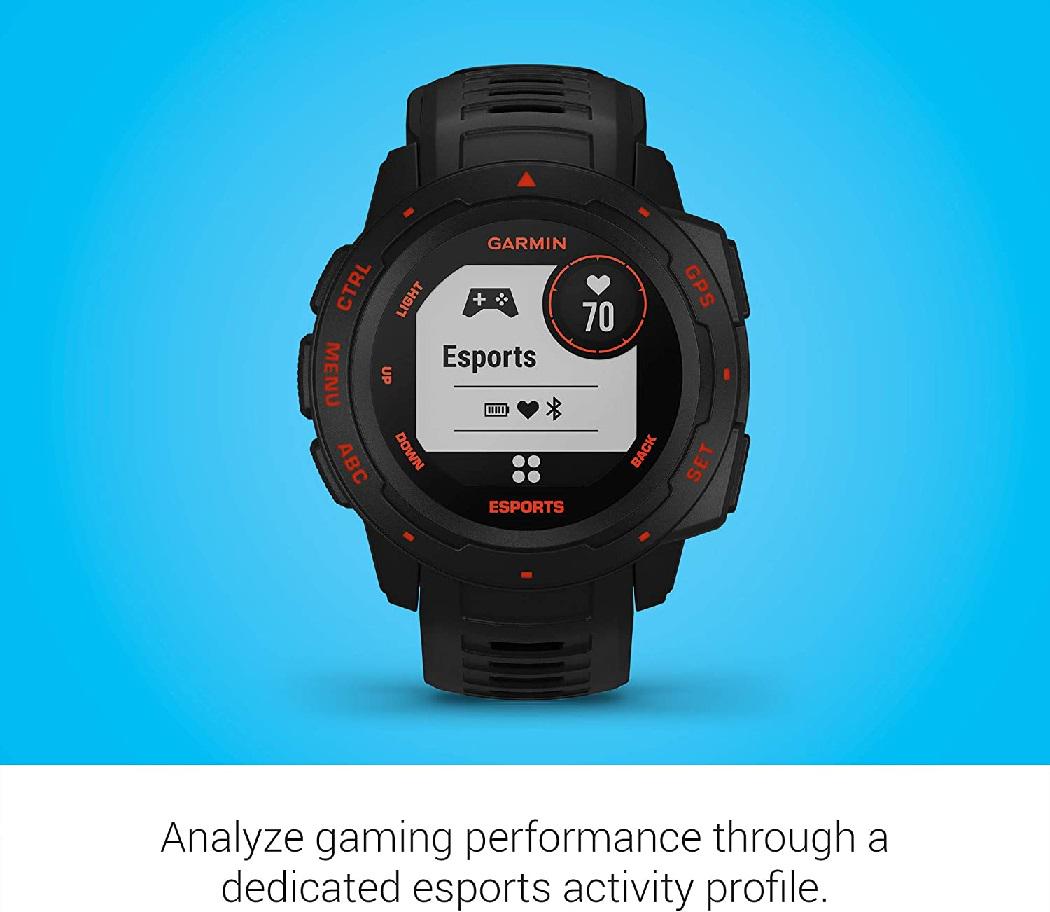 Смарт-годинник Garmin Instinct Esports Edition Black Lava (010-02064-72/73) - фото 6