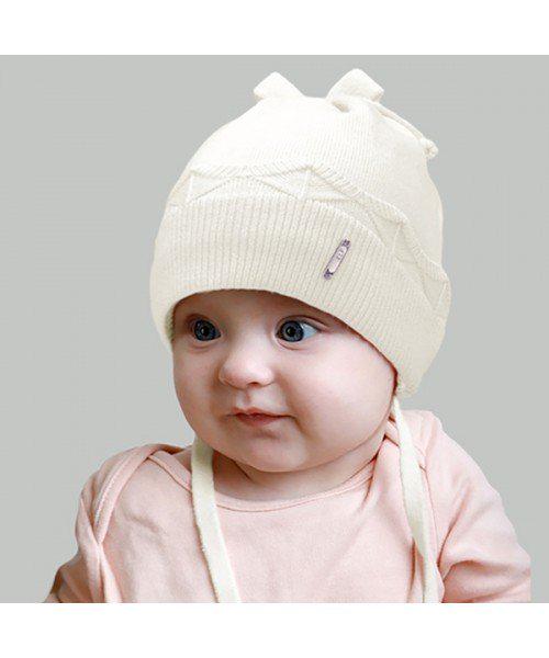 Шапка детская Elf Энни р. 40 Молочный (OK002430)