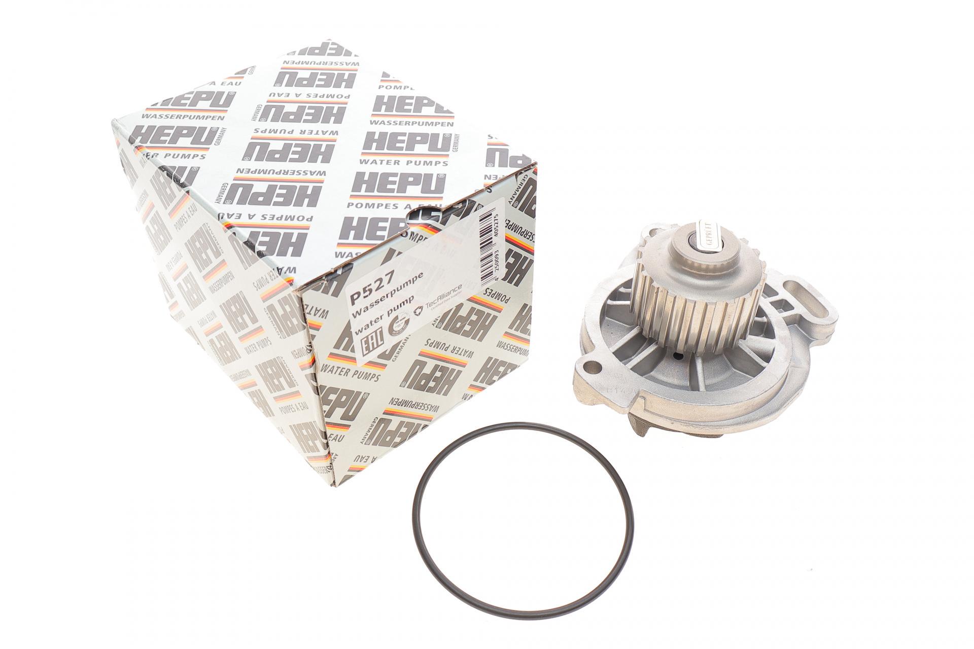Водяная помпа Hepu Audi 100/VW LT 2.4D/2.5TDI -91 20z. (P527)