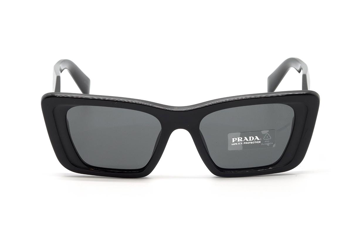 Солнцезащитные очки женские Prada Symbole PR 08YS Black/Dark Grey (pr07)