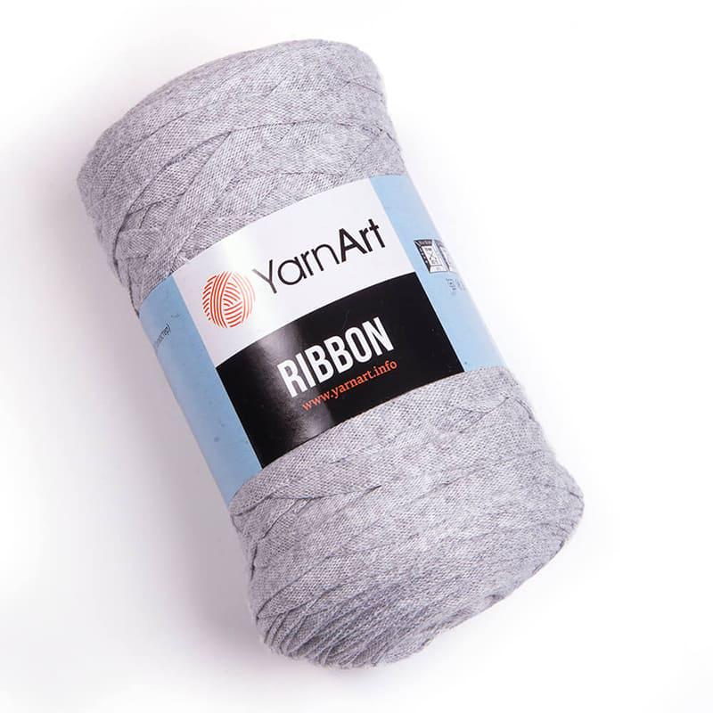 Пряжа YarnArt Ribbon 757 Сірий