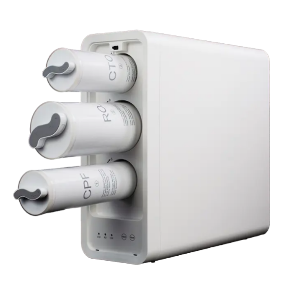 Система зворотного осмосу Filtrons Compact 600 з проточною помпою без бака високої продуктивності 90 л/год (FLRO600G) - фото 2 Система зворотного осмосу Filtrons Compact 600 з проточною помпою без бака високої продуктивності 90 л/год (FLRO600G) - фото 2