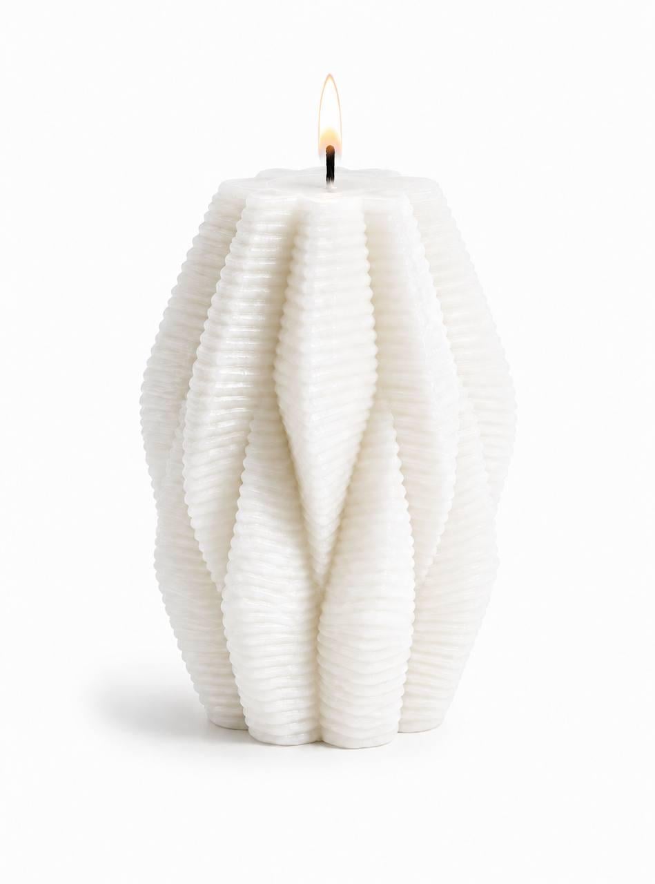 Аромасвеча M&D Candle Craft Спираль из натурального соевого воска аромат груша (00051)