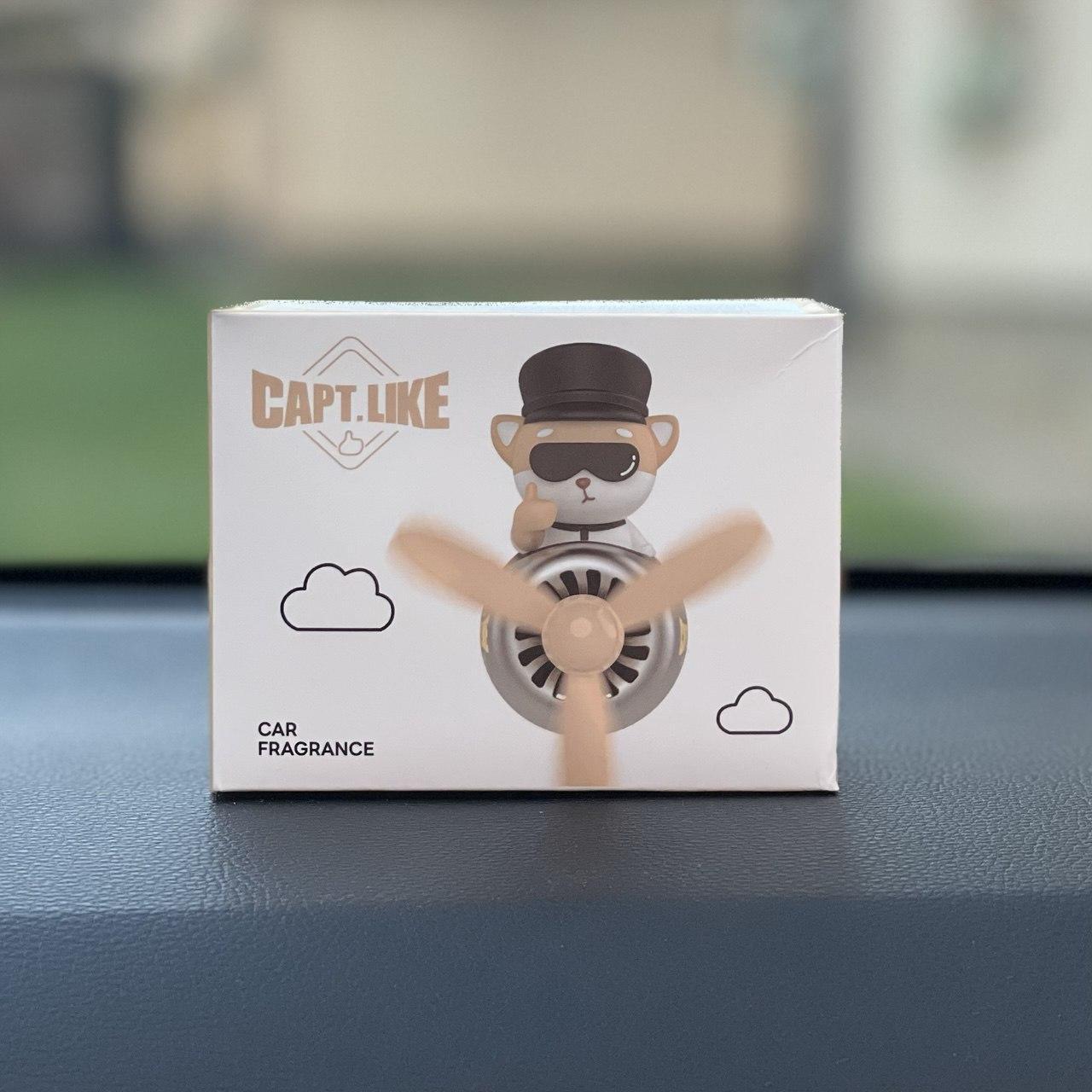 Ароматизатор с лопастями в машину на вентиляционную решетку многоразовый освежитель воздуха для авто Capt.Like / медведь пилот - фото 9 Ароматизатор с лопастями в машину на вентиляционную решетку многоразовый освежитель воздуха для авто Capt.Like / медведь пилот - фото 9