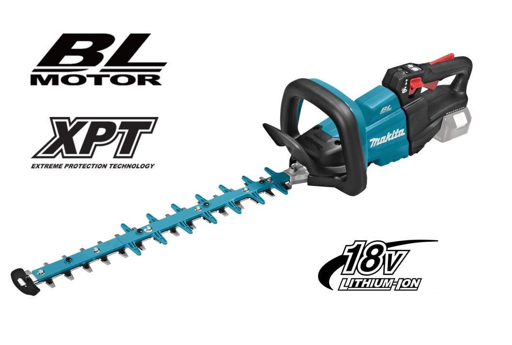 Аккумуляторный кусторез Makita DUH502Z LXT (18В, 500мм) электрические ручные ножницы для живой изгороди (4149)