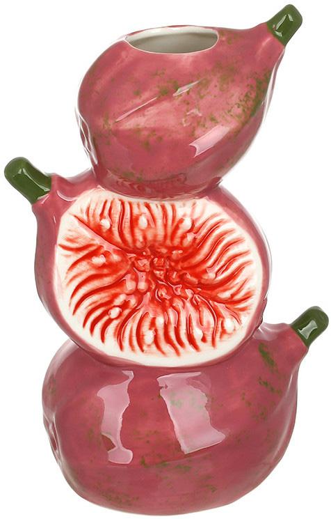 Ваза фарфоровая Figs 20 см Розовый