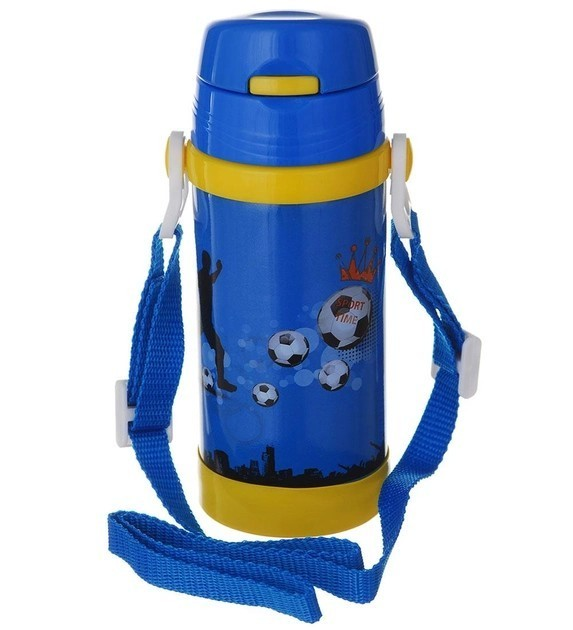 Термос дитячий A-PLUS 1776 з трубочкою 320 мл Синій (14077291)