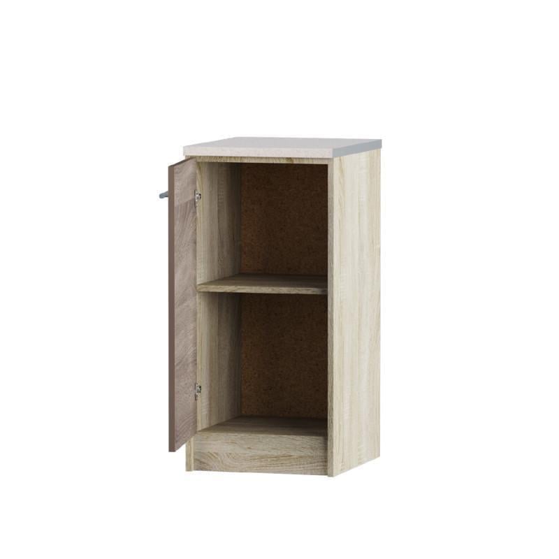 Кухонный модуль Эверест Эко 40 Низ 400х456х820 мм Сонома/Трюфель (ЕКО-358)