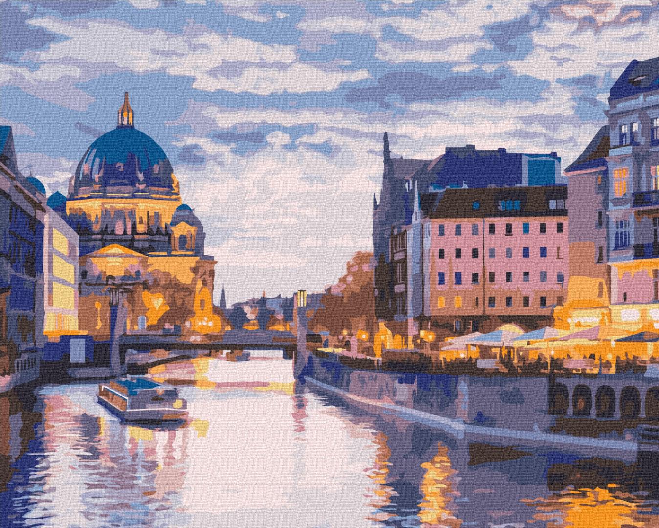 Картина по номерам Brushme Каналы старого города 48x60 см (BS52571L) Картина по номерам Brushme Каналы старого города 48x60 см (BS52571L)