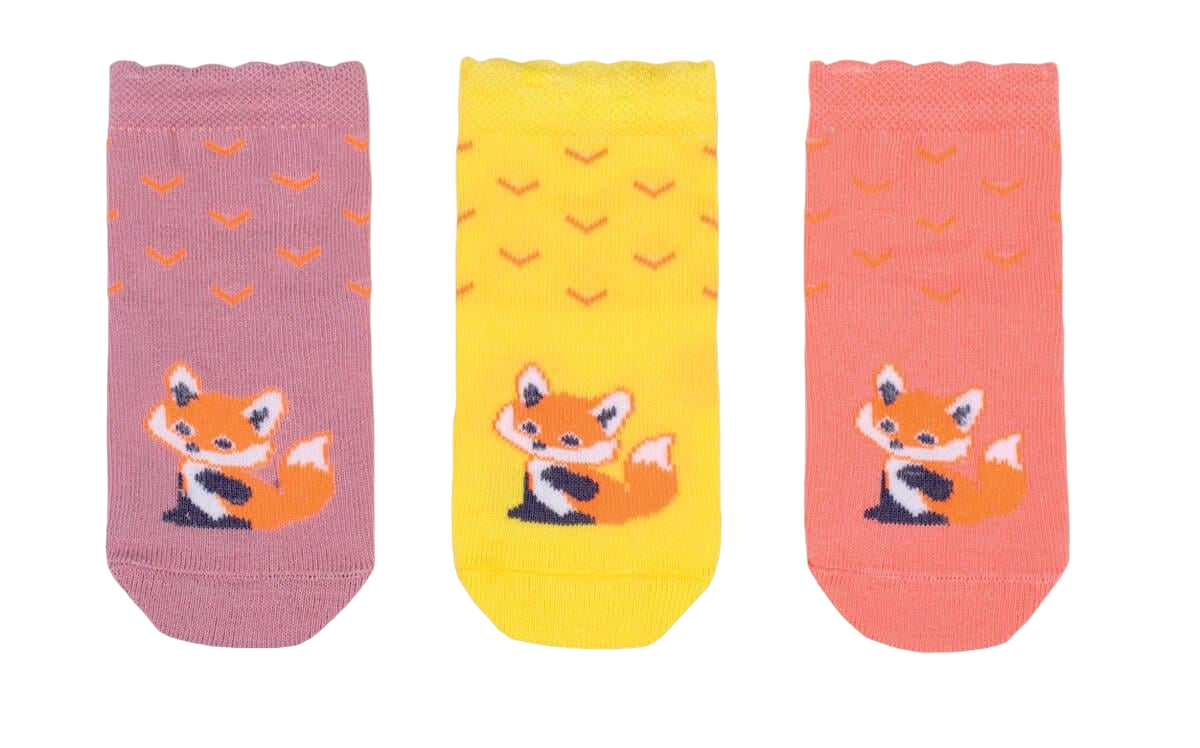 Носки детские хлопковые демисезонные для девочки Gabbi NSD-112 р. 10-12 6 пар (90112)