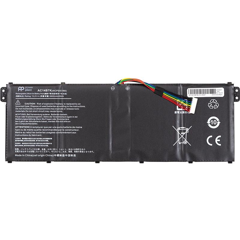 Аккумулятор Power для ноутбуков ACER Spin 5 SP515-51GN AC14B7K 15,2V 3600mAh