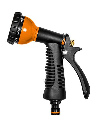 Пистолет для полива Bradas Profi Line ECO-KT615 7 режимов Black (29498) Пистолет для полива Bradas Profi Line ECO-KT615 7 режимов Black (29498)