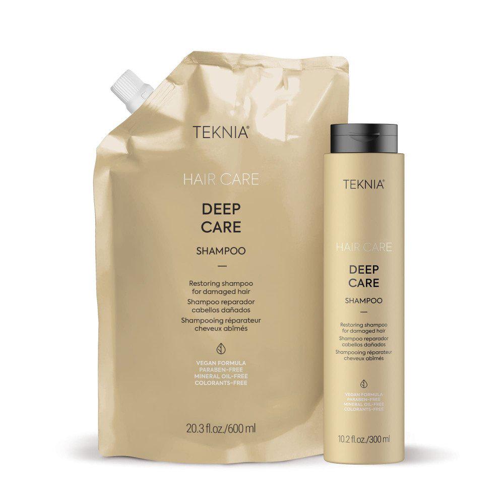 Шампунь для пошкодженого волосся Lakme Teknia Deep Care Shampoo відновлювальний 600 мл (44779) - фото 2