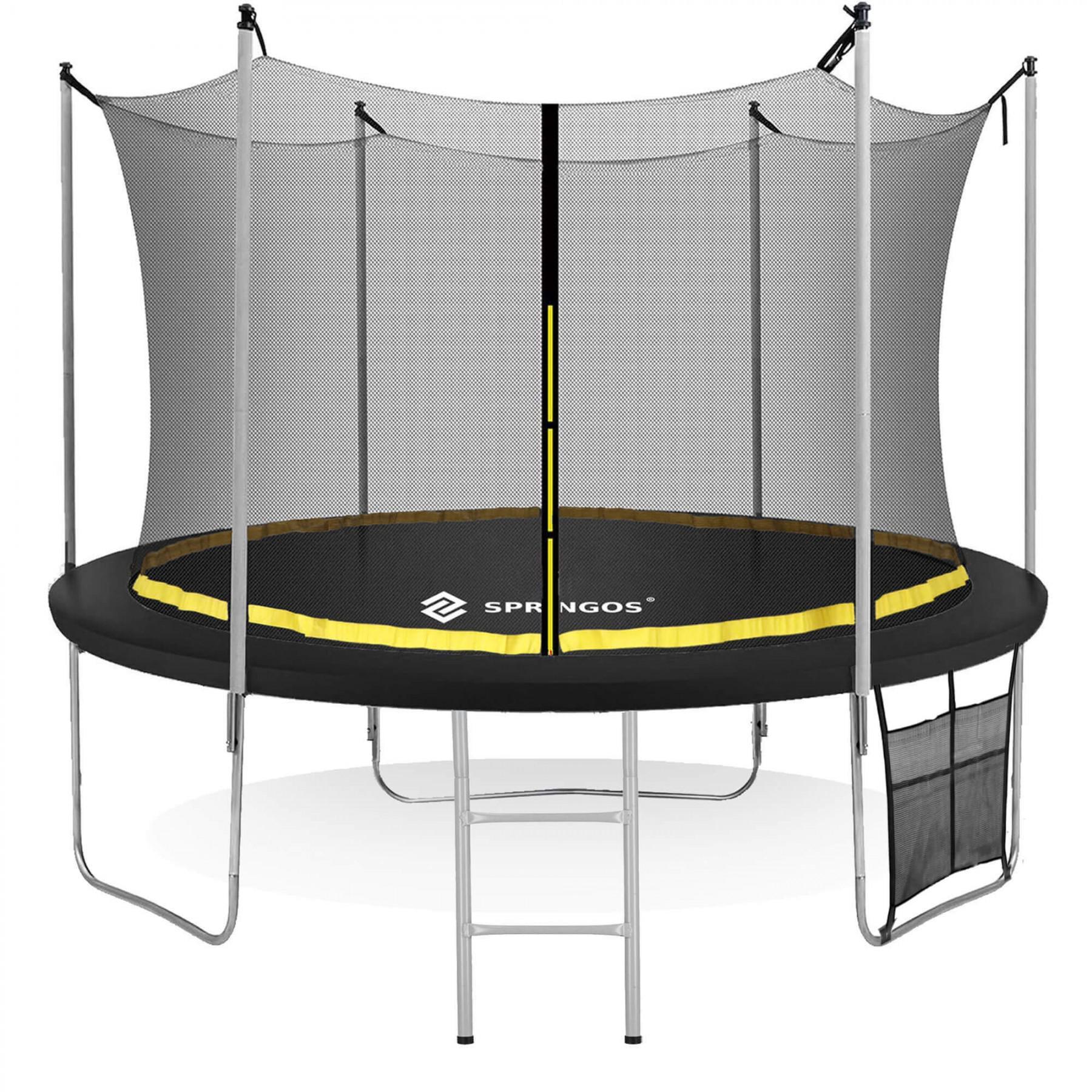 Батут с внутренней сеткой Springos TP0006 10FT d 305 см Black (47229) Батут с внутренней сеткой Springos TP0006 10FT d 305 см Black (47229)
