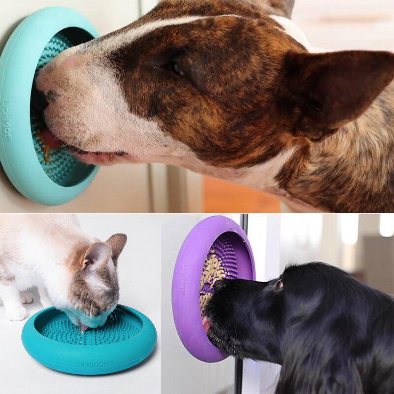 Килимок-антистрес лизальний для собак LickiMat UFO Orange - фото 5 Килимок-антистрес лизальний для собак LickiMat UFO Orange - фото 5