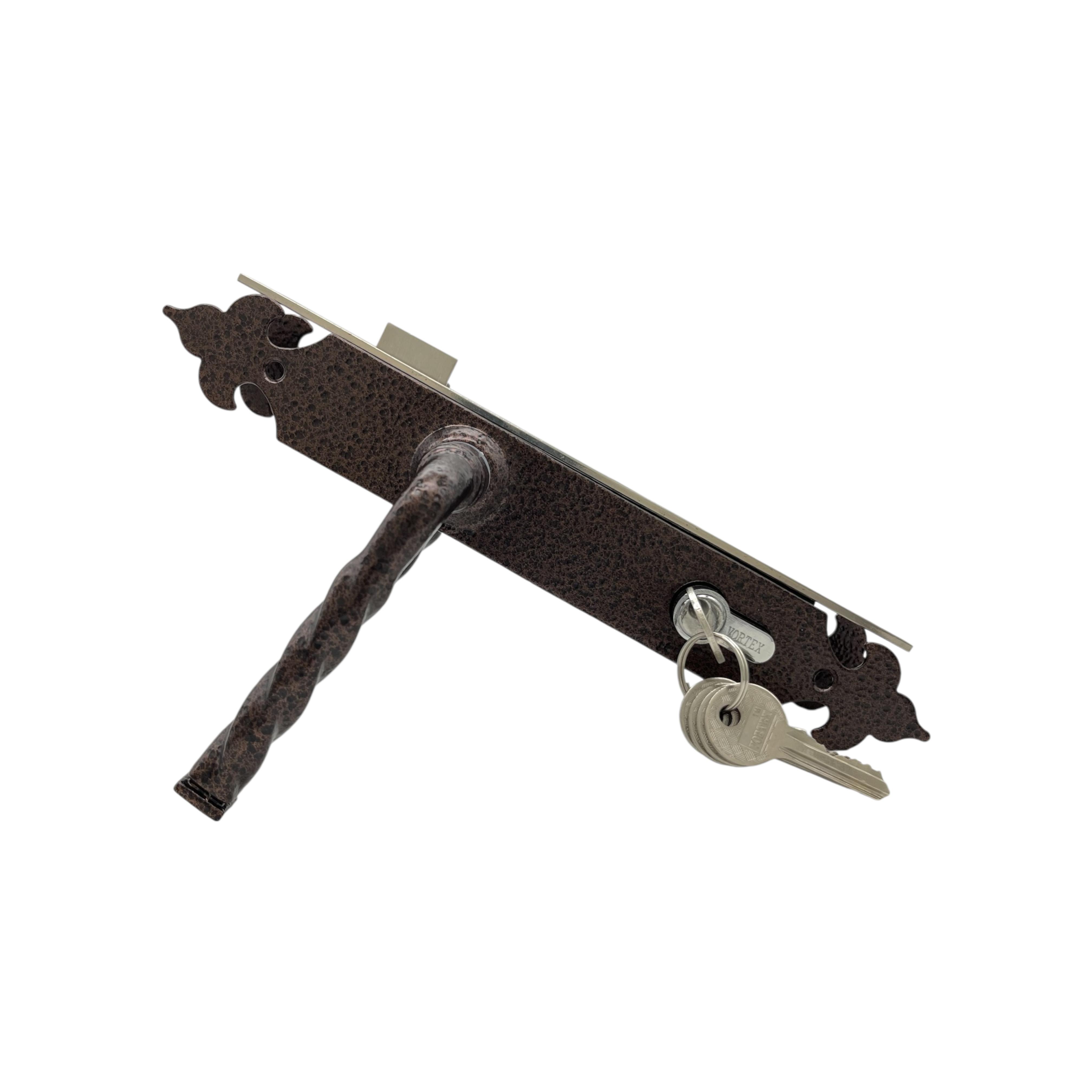 Замок для воротсс ручками под ковку Imperial Медь Замок для воротсс ручками под ковку Imperial Медь