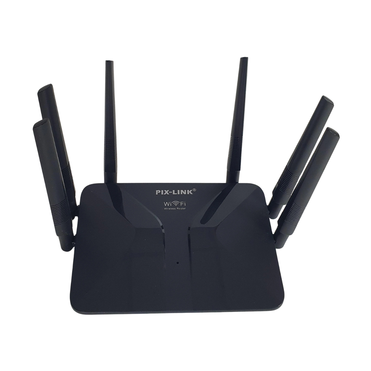 Wi-Fi-роутер высокоскоростной с 6 антеннами 300 Мбит/с 2,4 ГГц Черный (WFR-6832)