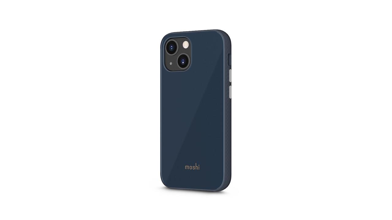 Чохол-накладка Moshi iGlaze Slim Hardshell Case for iPhone 13 Mini, Slate Blue (99MO132531) - фото 3