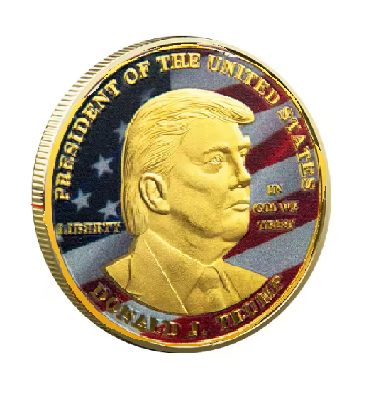 Сувенирная монета Трампа