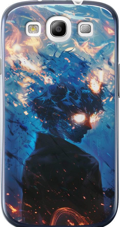 Чехол на Samsung Galaxy S3 i9300 Сатору Годжо (6129t-11-42517)