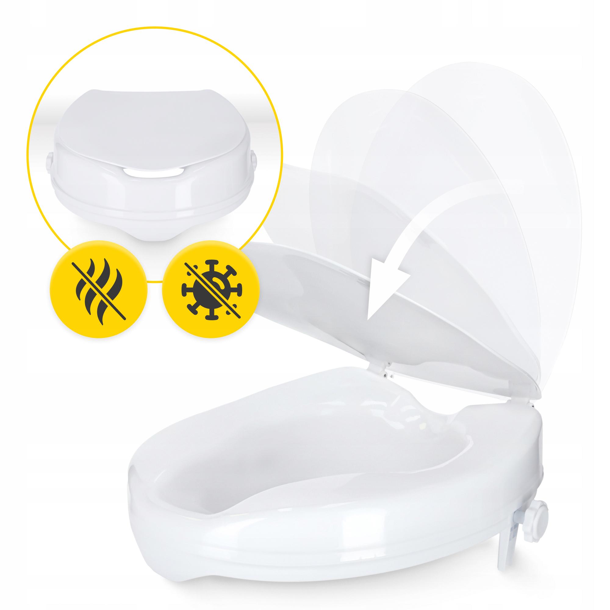 Насадка на унитаз 4fizjo 5 см White (P-5905973406420) - фото 3 Насадка на унитаз 4fizjo 5 см White (P-5905973406420) - фото 3