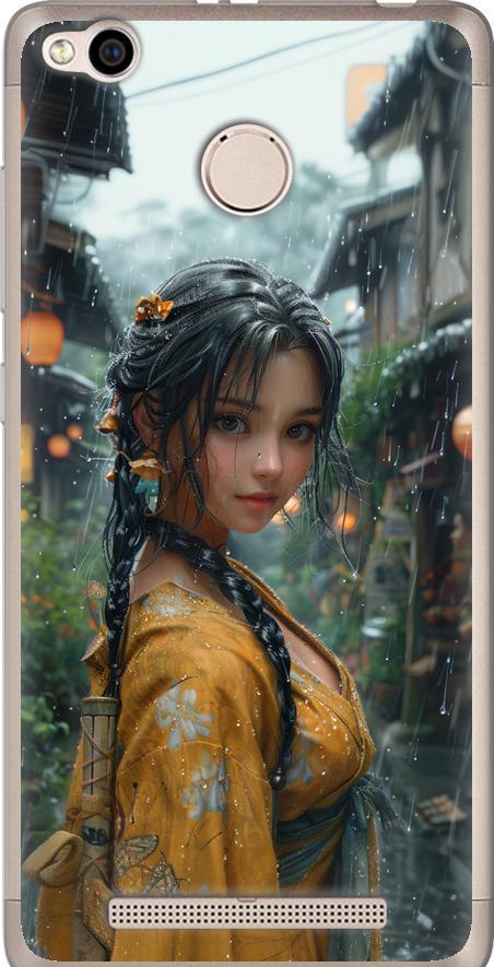 Чехол на Xiaomi Redmi 3x Anime-girl (6133u-441-42517)