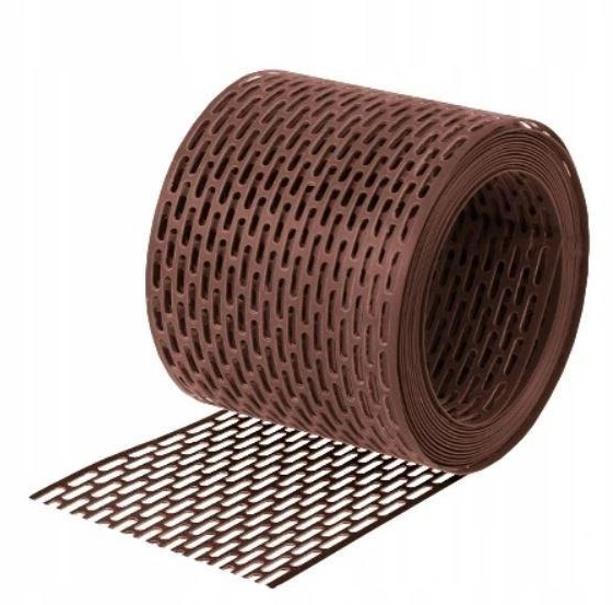 Лента свеса вентиляционная защитная ПВХ RAL 8017 (11522208)