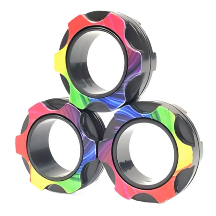 Набор игрушек-антистресс Magnetic Rings магнитные кольца 3 шт. (2467062738) Набор игрушек-антистресс Magnetic Rings магнитные кольца 3 шт. (2467062738)