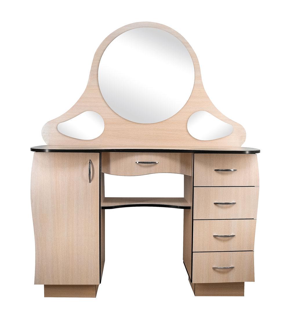 Стіл туалетний МАКСІ-МЕблі Гледіс плюс Дуб молочний (9155)