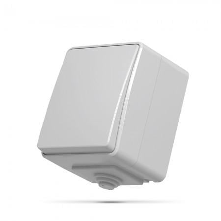 Вимикач одноклавішний зовнішній Videx BINERA IP65 (00000009274)