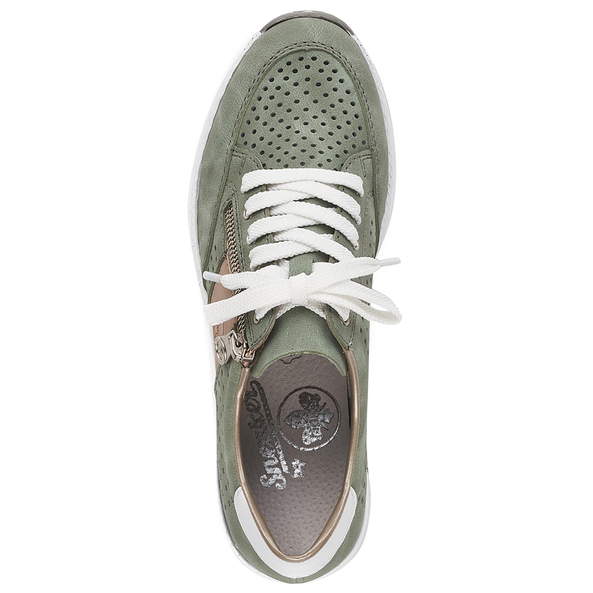 Кроссовки весенние женские Rieker р. 38 Зеленый (089314-38) - фото 6 Кроссовки весенние женские Rieker р. 38 Зеленый (089314-38) - фото 6