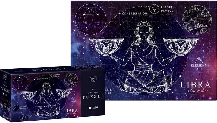 Пазли тришарові ТМ InterDRUK Знаки зодіаку Терези 250 шт. 48х33 см (5902277341938)