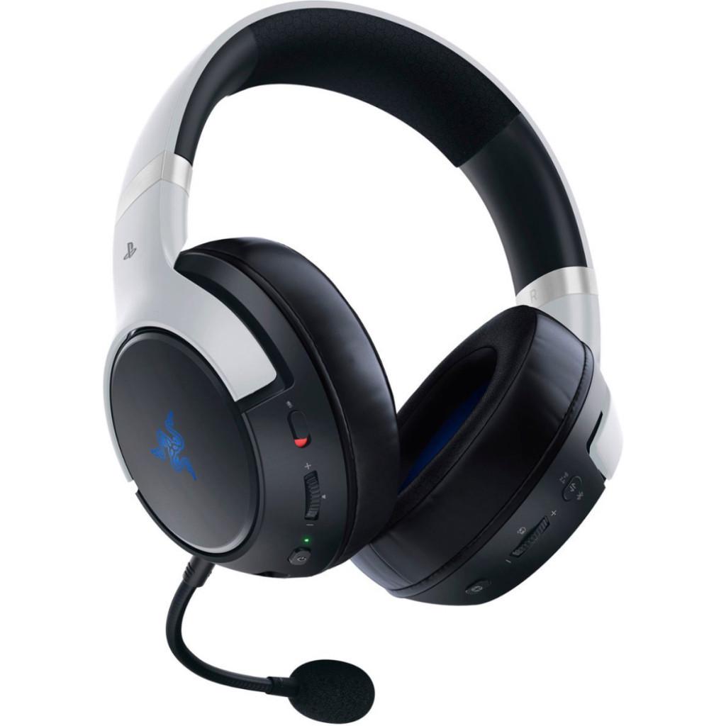 Наушники Razer Kaira Pro Hyperspeed for PS5 Bluetooth White/Black (RZ04-04030200-R3G1) - фото 4