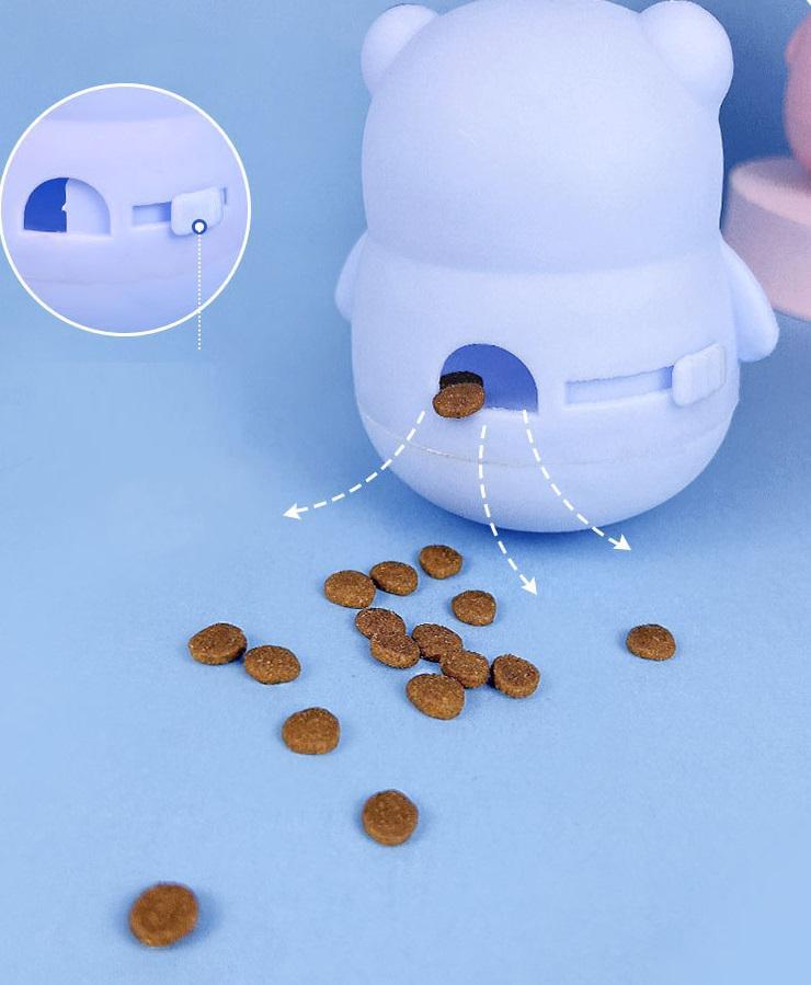 Іграшка годівниця для котів Панда 10808 8,5х25 см Блакитний (4569785) - фото 3 Іграшка годівниця для котів Панда 10808 8,5х25 см Блакитний (4569785) - фото 3