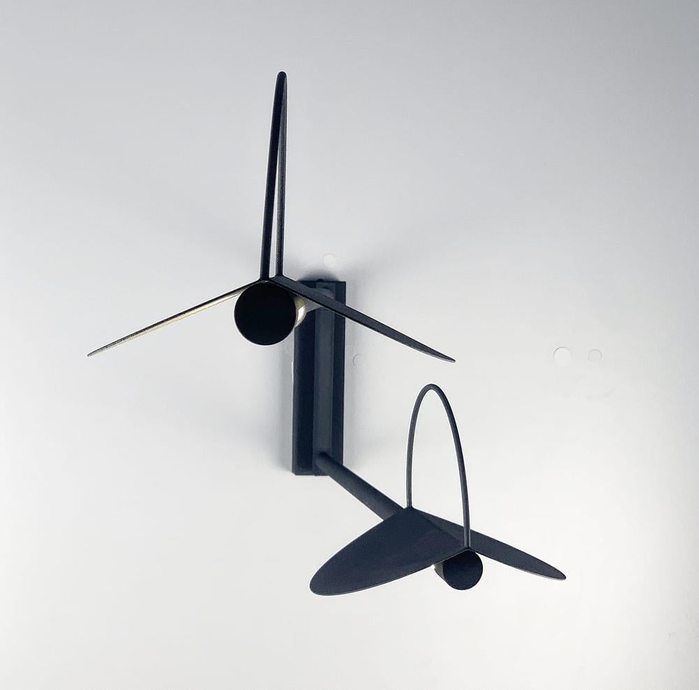 Бра Line.F в скандинавском стиле Черный (639_896)